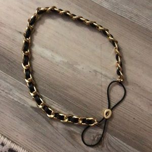 Juicy Couture Gold Chain Headband